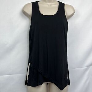 Lanston Revolve black lined tank top tunic NWT size XS